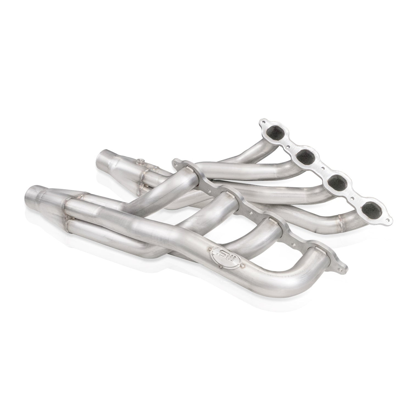 2020-23 Silverado HD 6.6L Long Tube Header Kit Front View