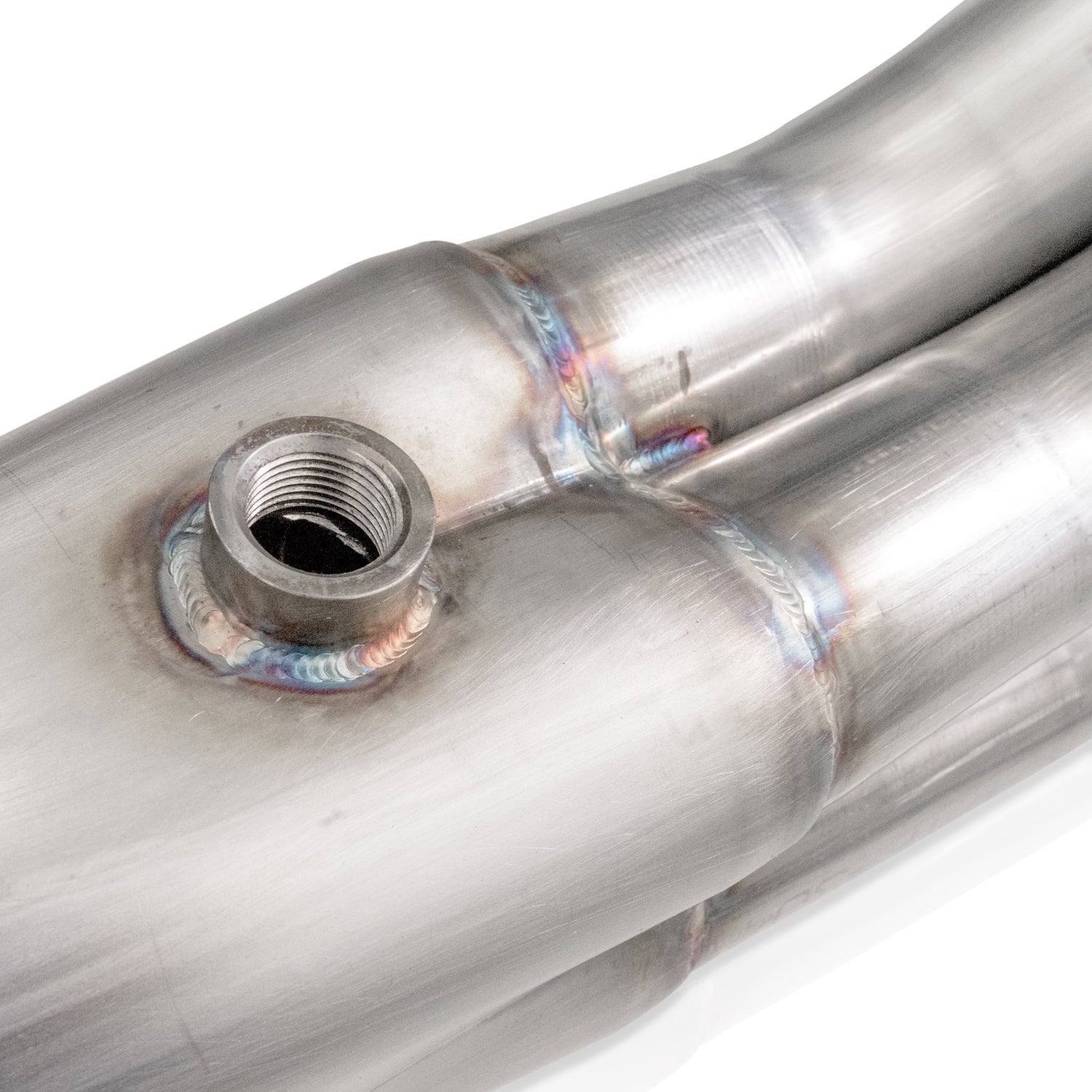 2020-23 Silverado HD 6.6L Long Tube Header Kit Front View