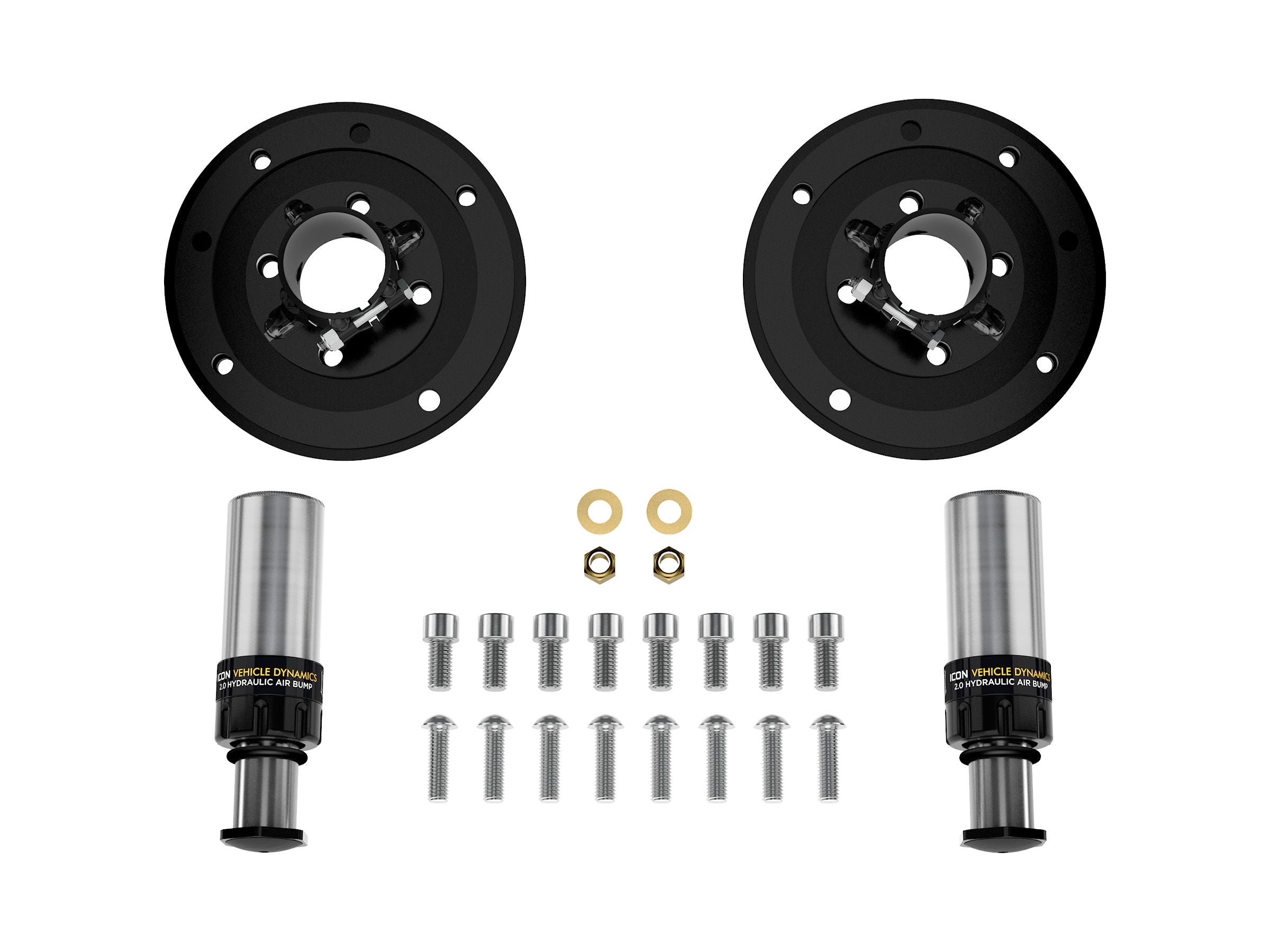 '24+ Tacoma Rear 2.0 Hydraulic Bump Stop Kit, 1.75" Travel