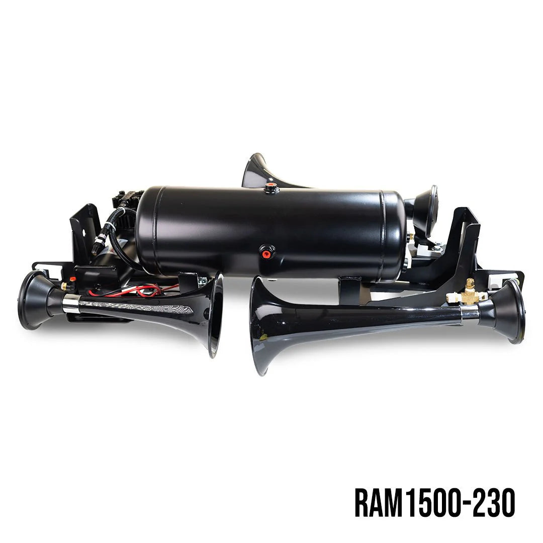DIRECT FIT TRAIN HORN AND ONBOARD AIR SYSTEMS FOR 2009-2018 RAM 1500