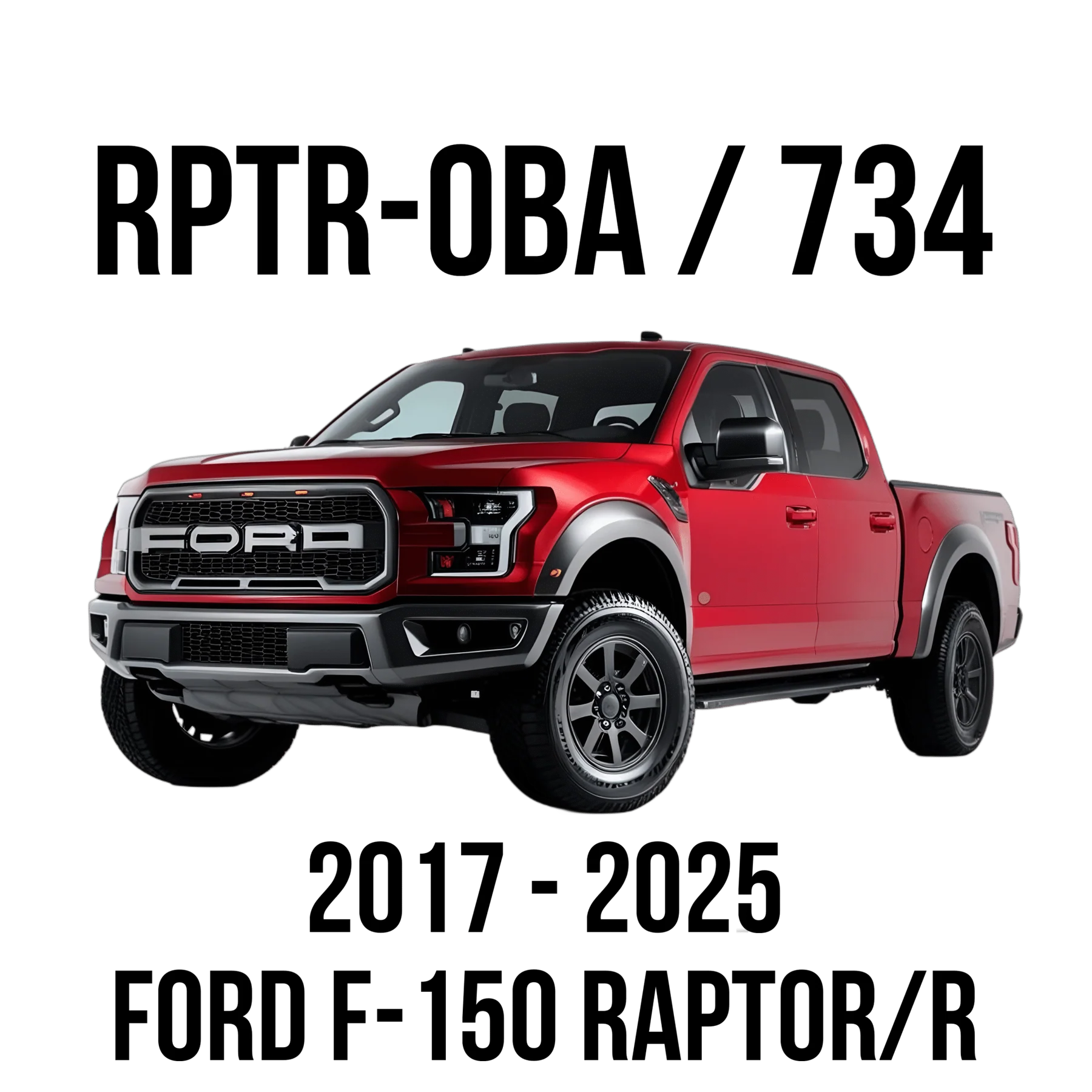 DIRECT FIT TRAIN HORN AND ONBOARD AIR SYSTEMS FOR 2017-2025 FORD F-150 RAPTOR/RAPTOR R