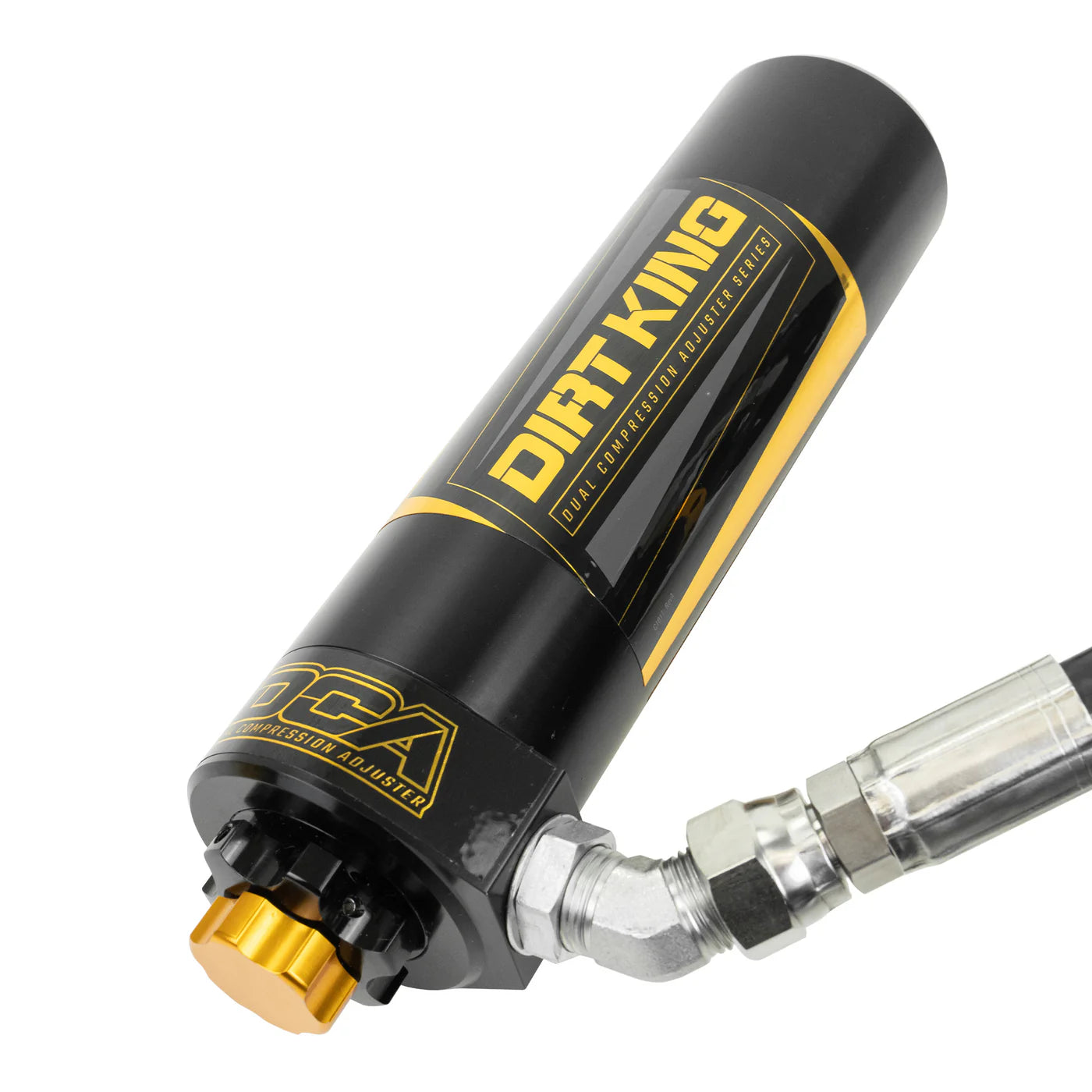 2024–2025 Toyota Tacoma 2.5 Coilovers | DCA Remote Reservoir Front View