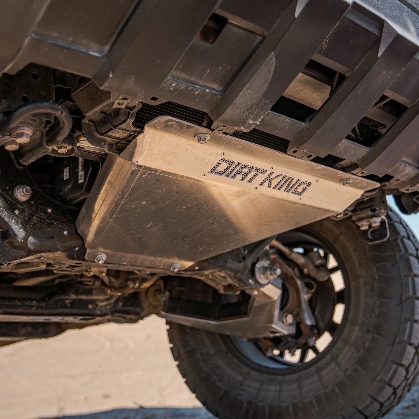 2024-Current Toyota Tacoma Aluminum Front Skid Plate Front View