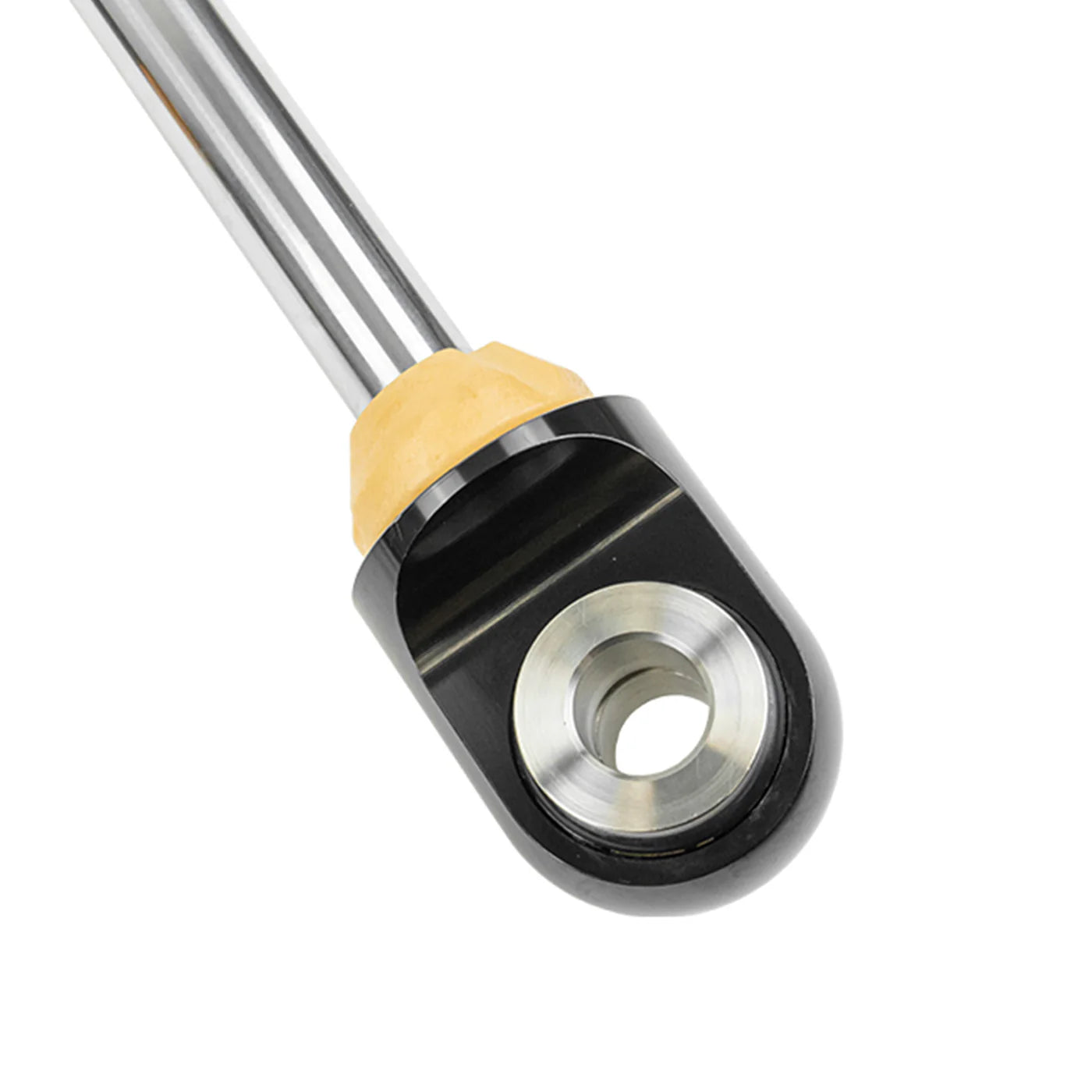 2024–2025 Toyota Tacoma 2.5 Smooth Body Shocks | DCA Remote Reservoir Front View