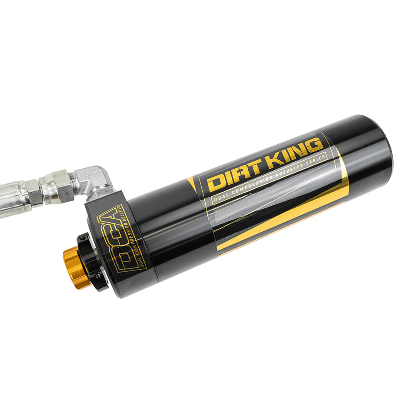 2024–2025 Toyota Tacoma 2.5 Smooth Body Shocks | DCA Remote Reservoir Front View