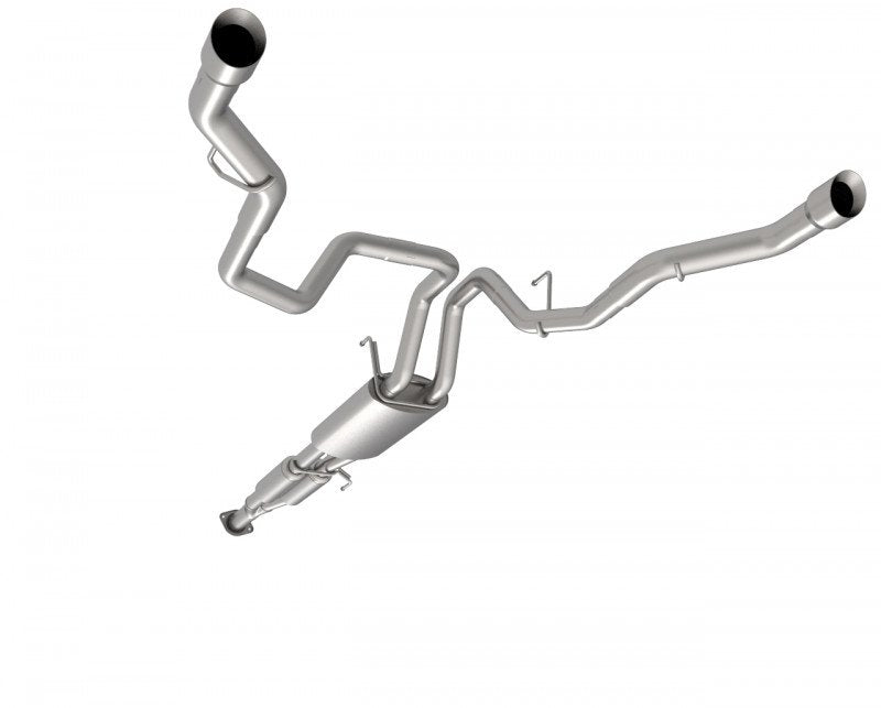 Dual Rear Exit Cat-Back w/Polished Tips | 2015-2020 F150 2.7L/3.5L/5.0L