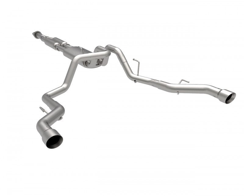 Dual Rear Exit Cat-Back w/Polished Tips | 2015-2020 F150 2.7L/3.5L/5.0L