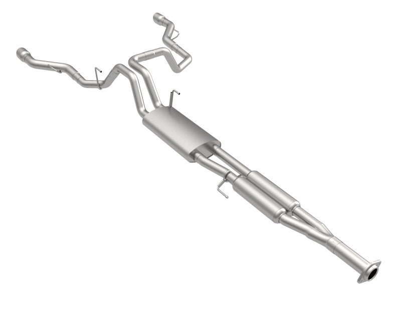 Dual Rear Exit Cat-Back w/Polished Tips | 2015-2020 F150 2.7L/3.5L/5.0L