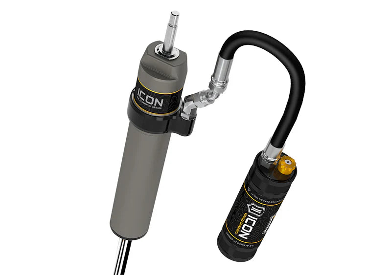 ICON 2025 Toyota 4Runner, 0-3” Lift, Rear, V.S. 2.5 Aluminum Series Shock Absorbers, Remote Reservoir w/ CDCV, Pair