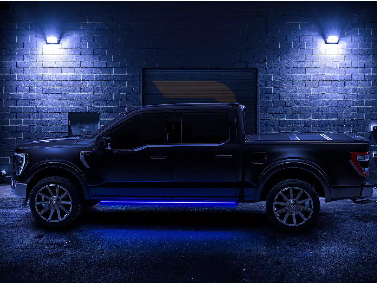 AMP Research PowerStep Vision 17'-19' F250/F350 Side View