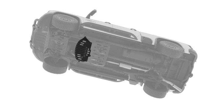 AEV Transmission / Exhaust Skid Plate for the 2020+ Chevrolet Silverado HD and GMC Sierra HD