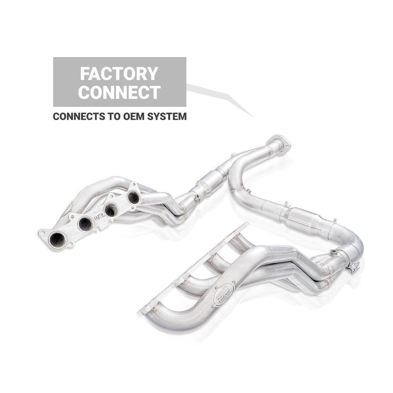 2015-20 F-150 5.0L Long Tube Header Kit Factory Connect Front View