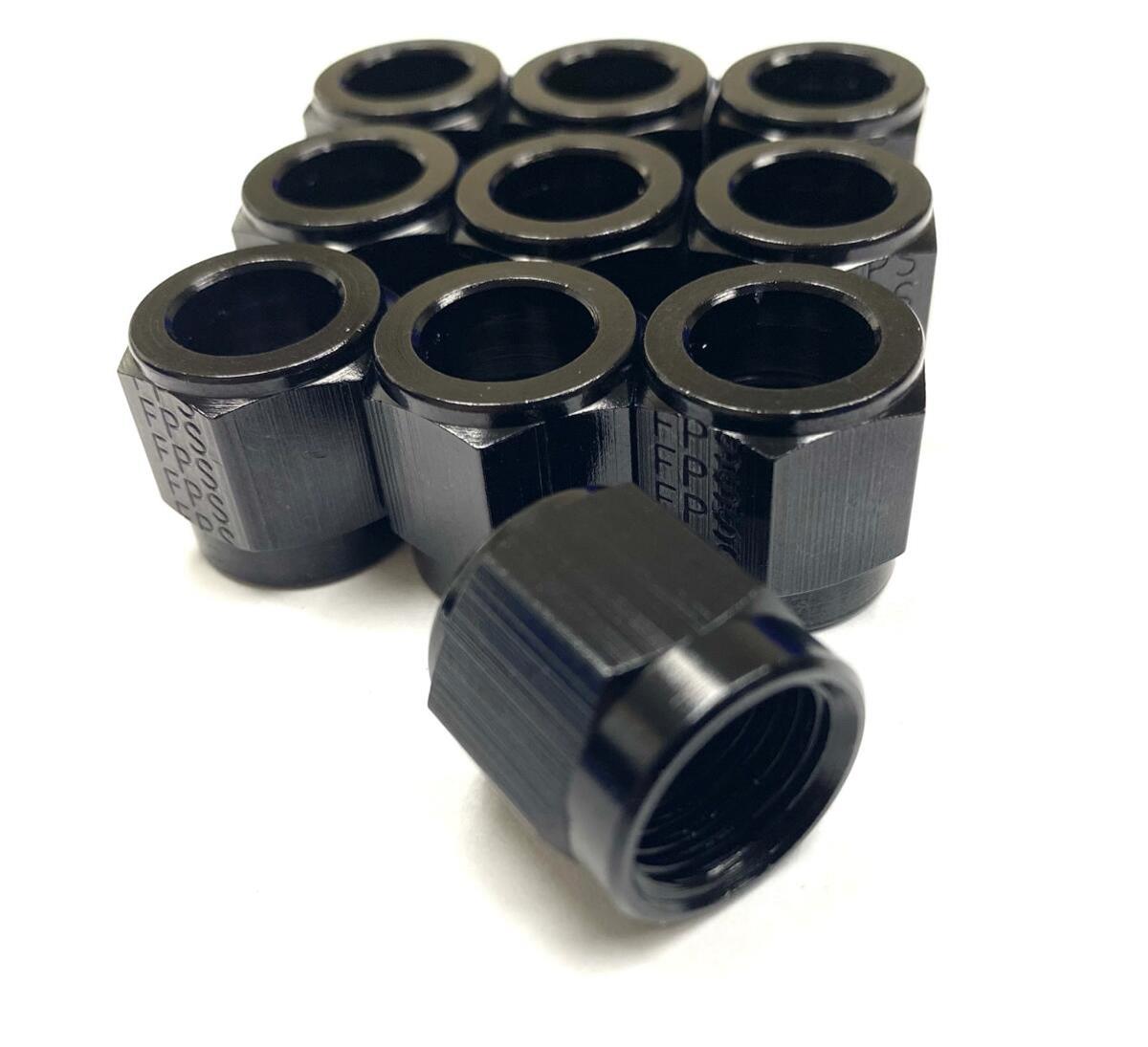Fragola Aluminum Tube Nut-818 - 10 Pack