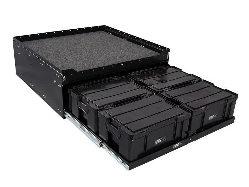 Front Runner 6 Cub Box Drawer w/ Cargo Sliding Top Front View