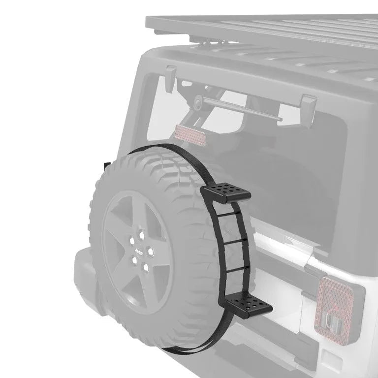 Front Runner Spare Wheel Step Front View