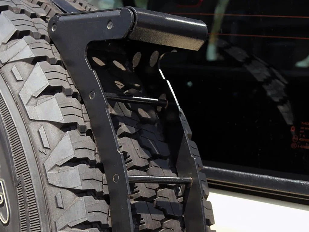 Front Runner Spare Wheel Step Front View