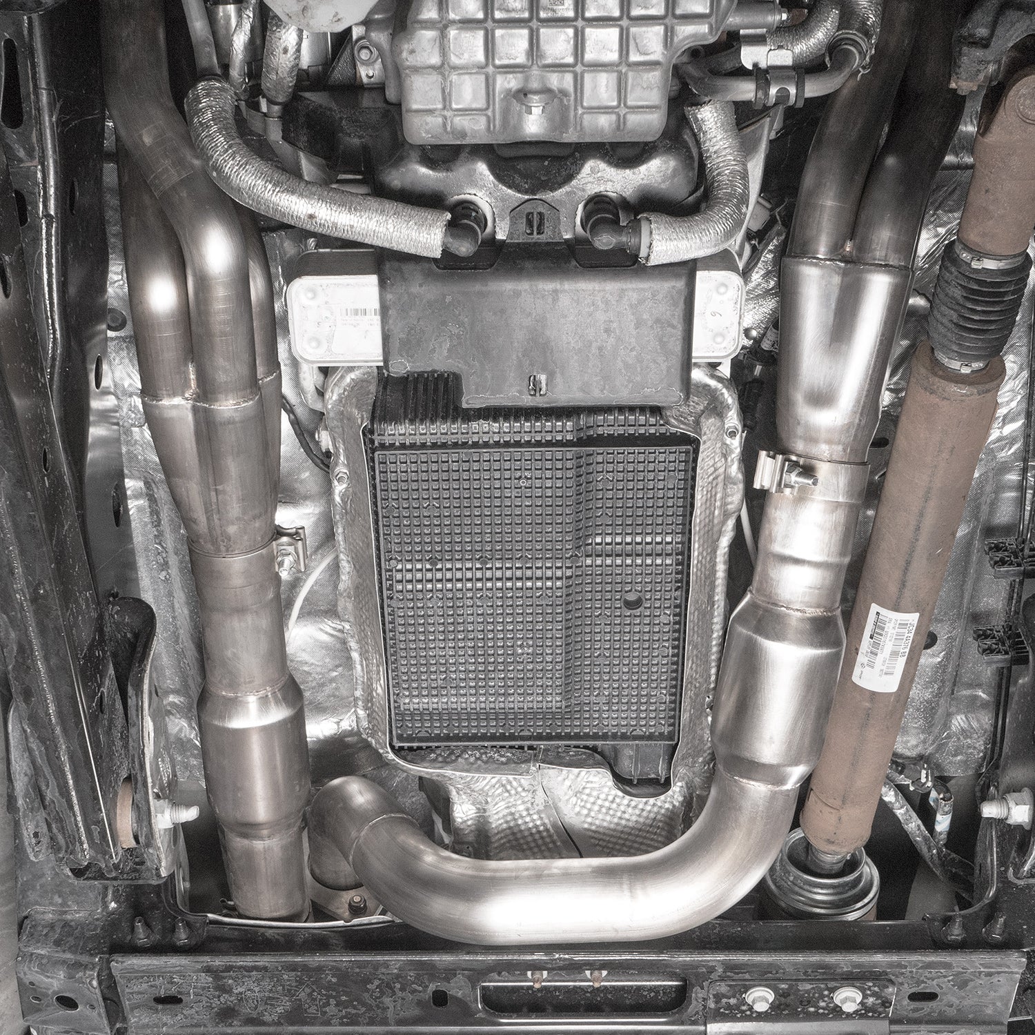 2020-25 F-250/350 7.3L Long Tube Header Kit Front View