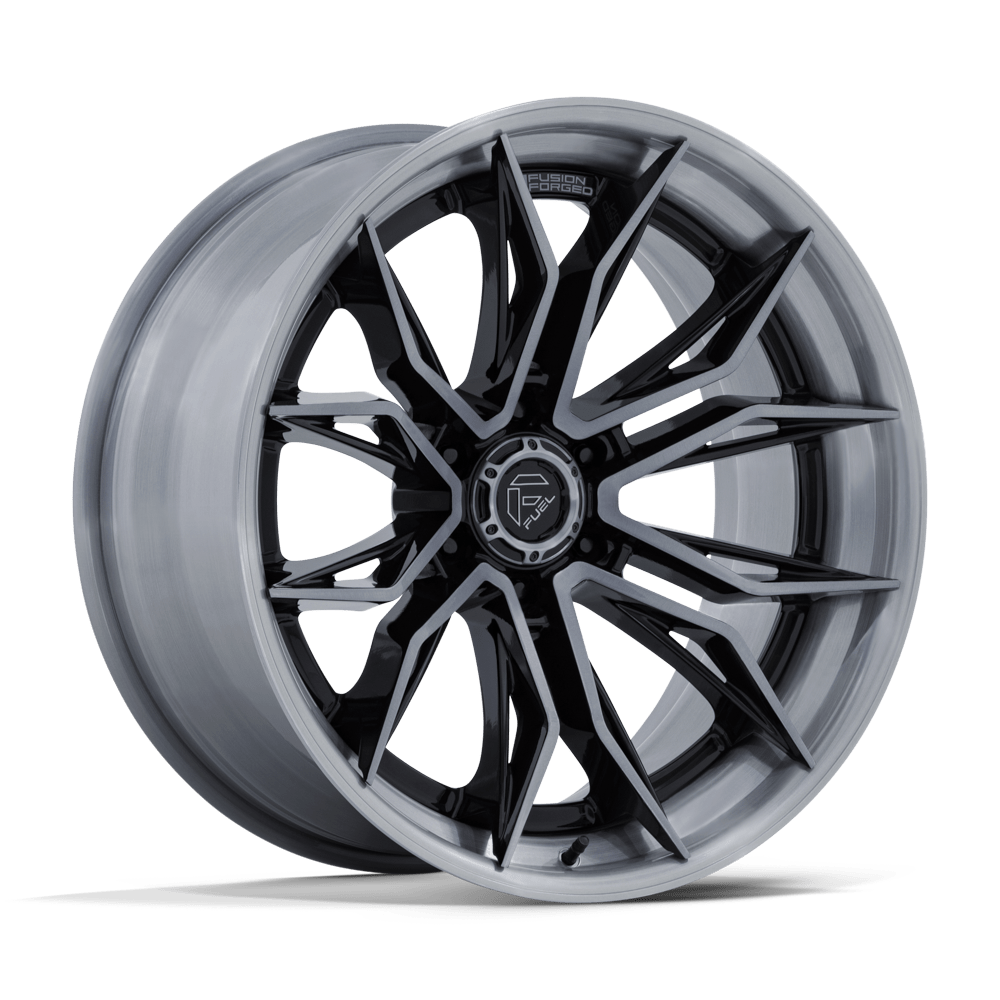 Fuel Wheels | MUTINY Front View Grey