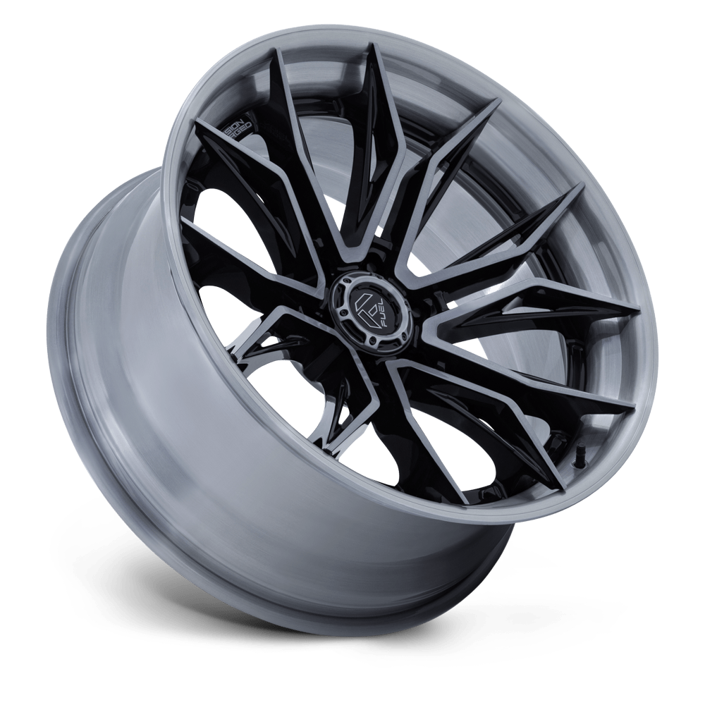 Fuel Wheels | MUTINY Front View Grey