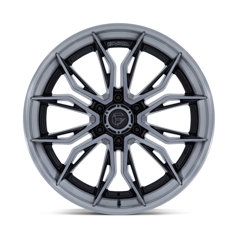 Fuel Wheels | MUTINY Front View Grey