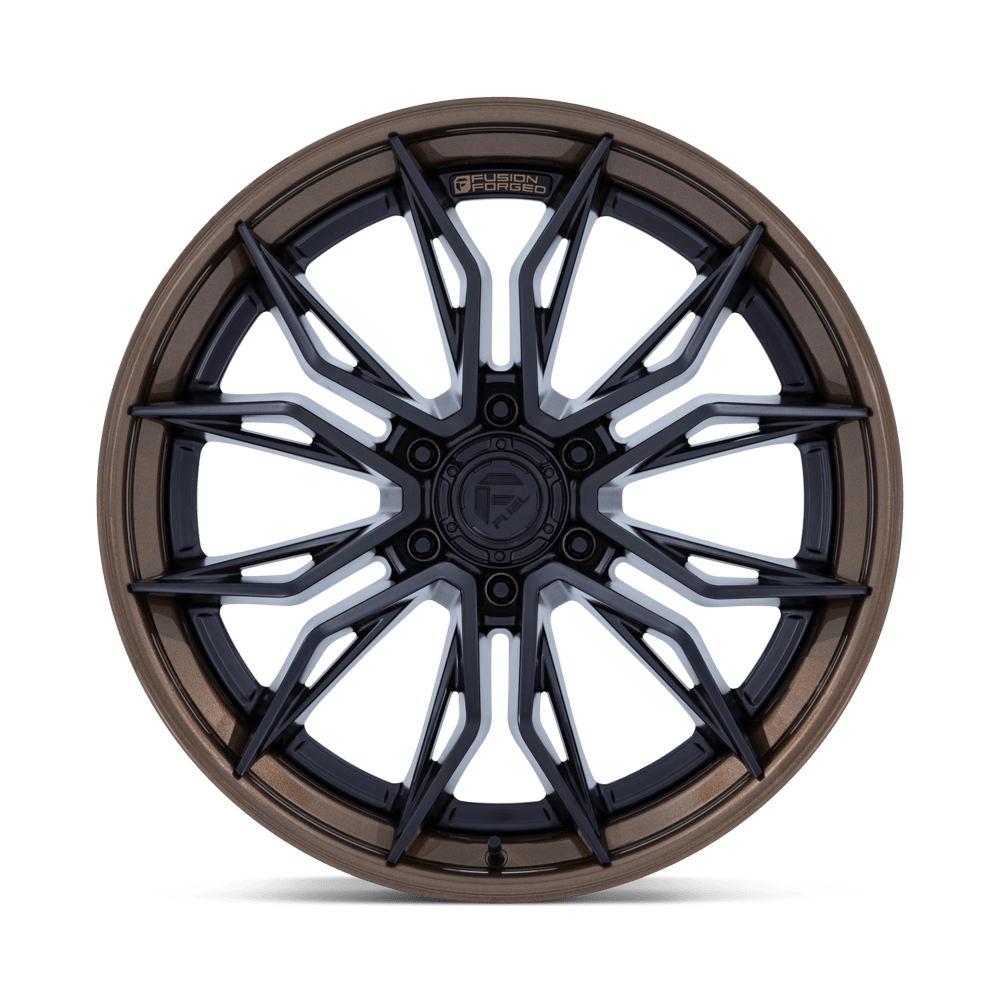 Fuel Wheels | MUTINY Front View Bronze
