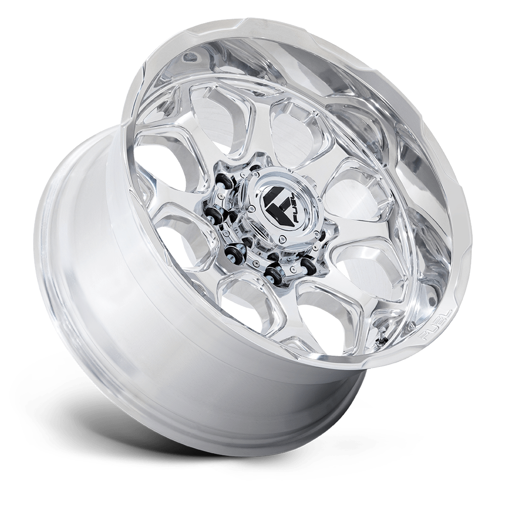 Fuel Wheels | SCEPTER Front View Silver