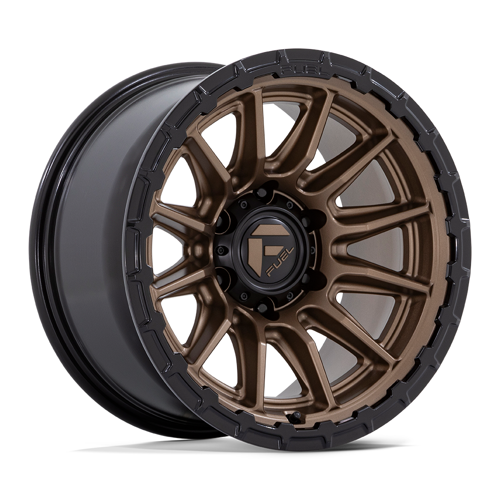 Fuel Wheels | PISTON Front View Bronze