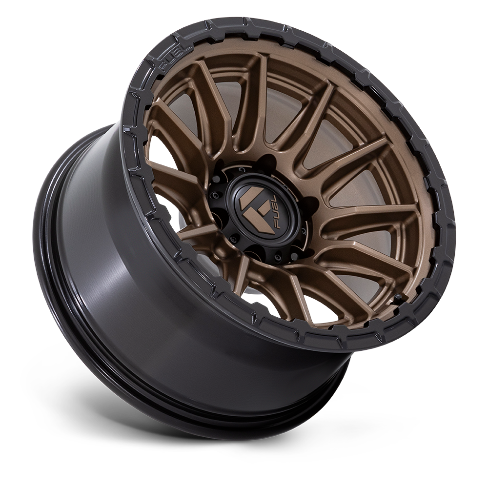 Fuel Wheels | PISTON Front View Bronze