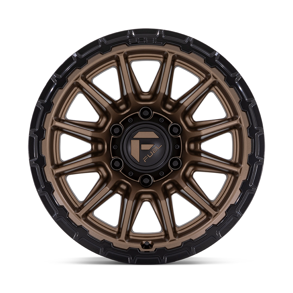 Fuel Wheels | PISTON Front View Bronze