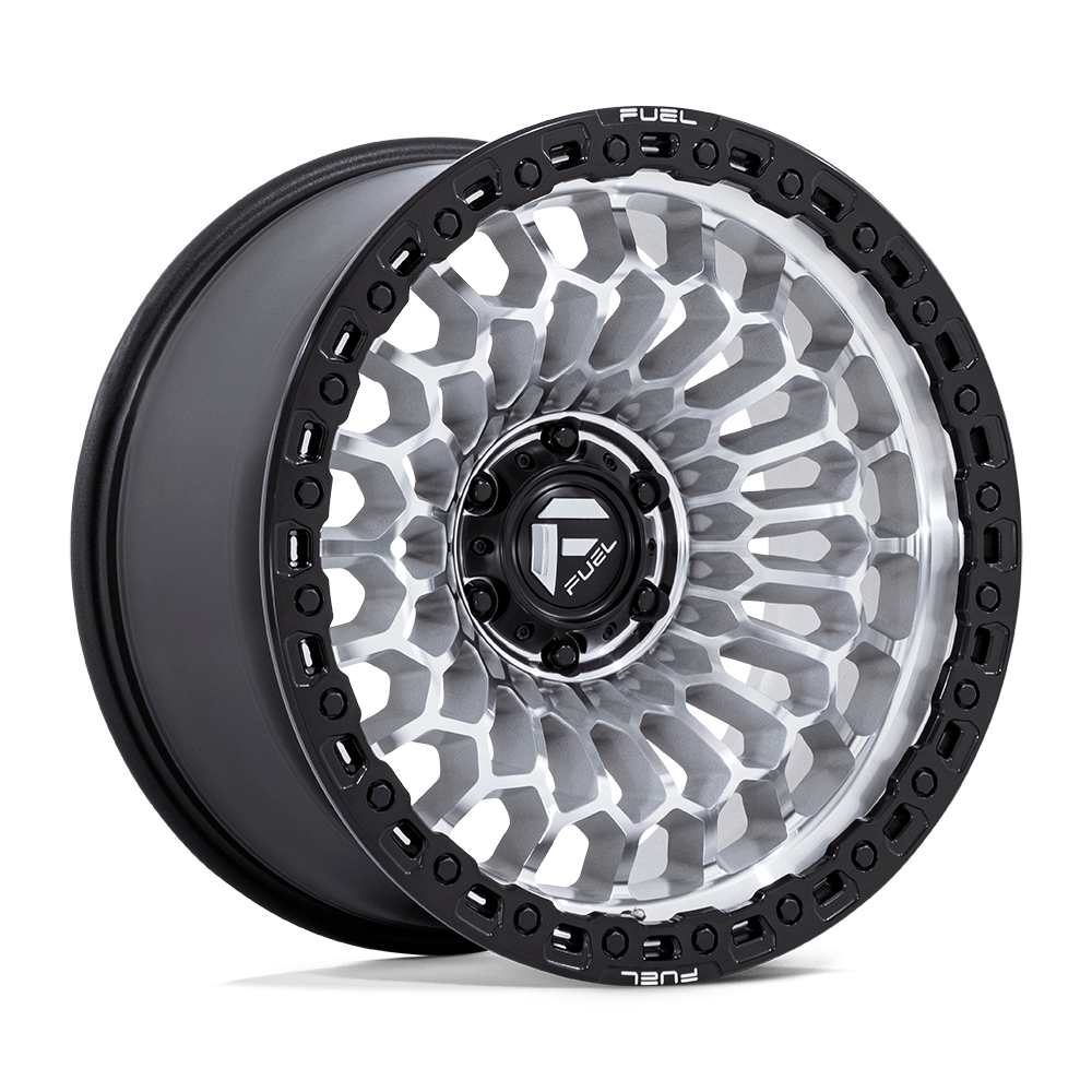 Fuel Wheels | SINISTER Front View Silver