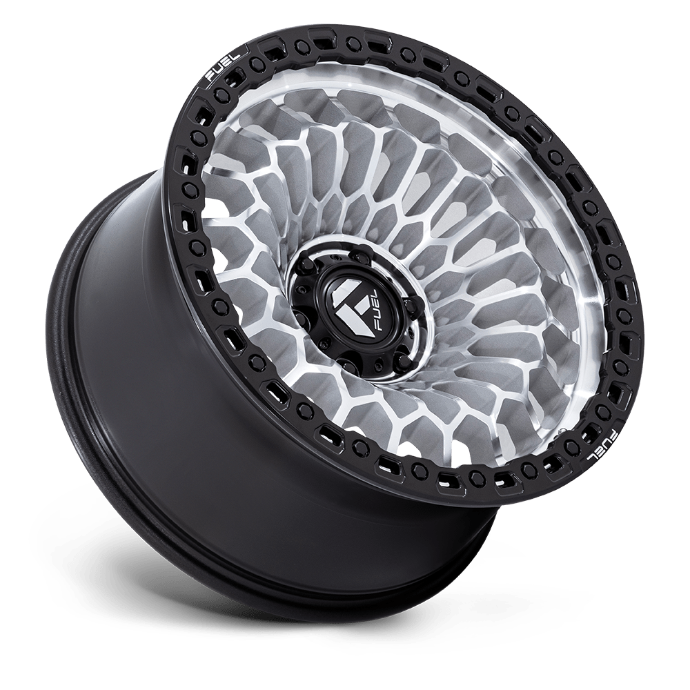 Fuel Wheels | SINISTER Front View Silver