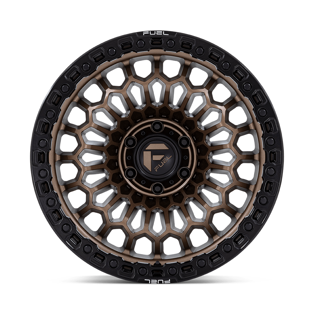 Fuel Wheels | SINISTER Front View Bronze