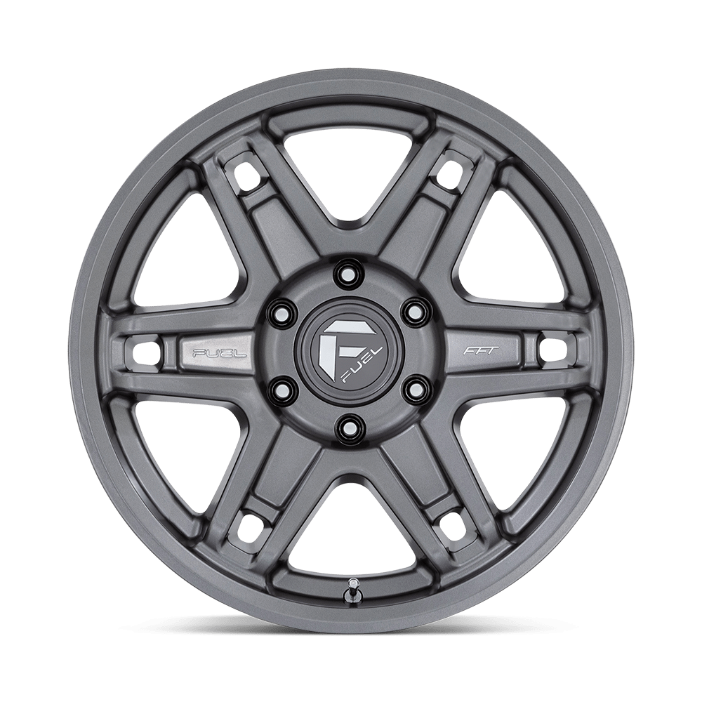 Fuel Wheels | SLAYER Front View Grey