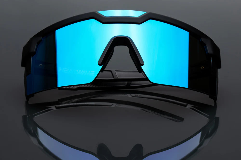 Future Tech | Black Frame - Galaxy Blue Polarized Lens