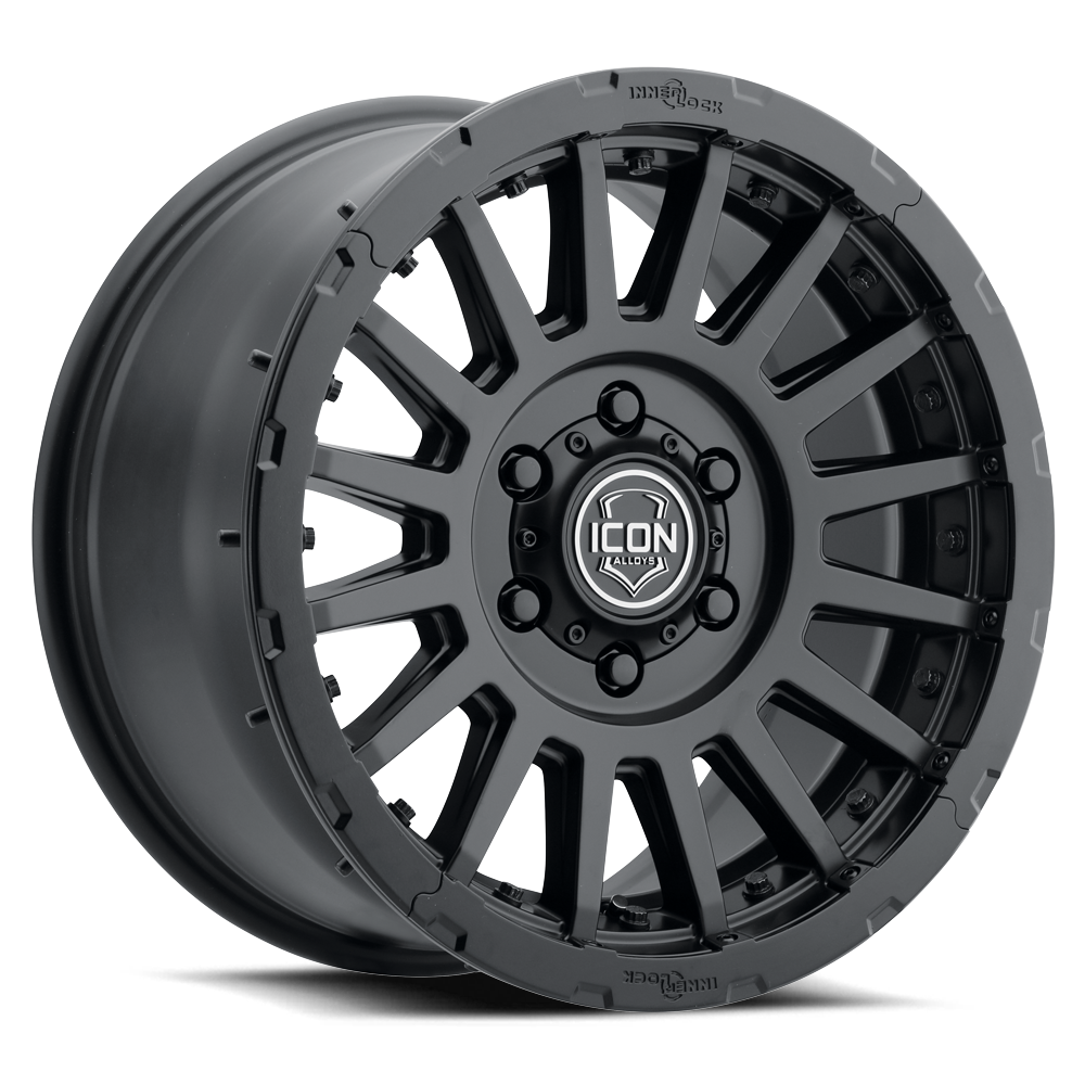 Recon Pro / Satin Black Front View