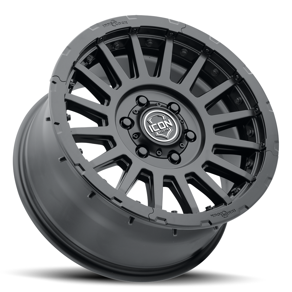 Recon Pro / Satin Black Front View