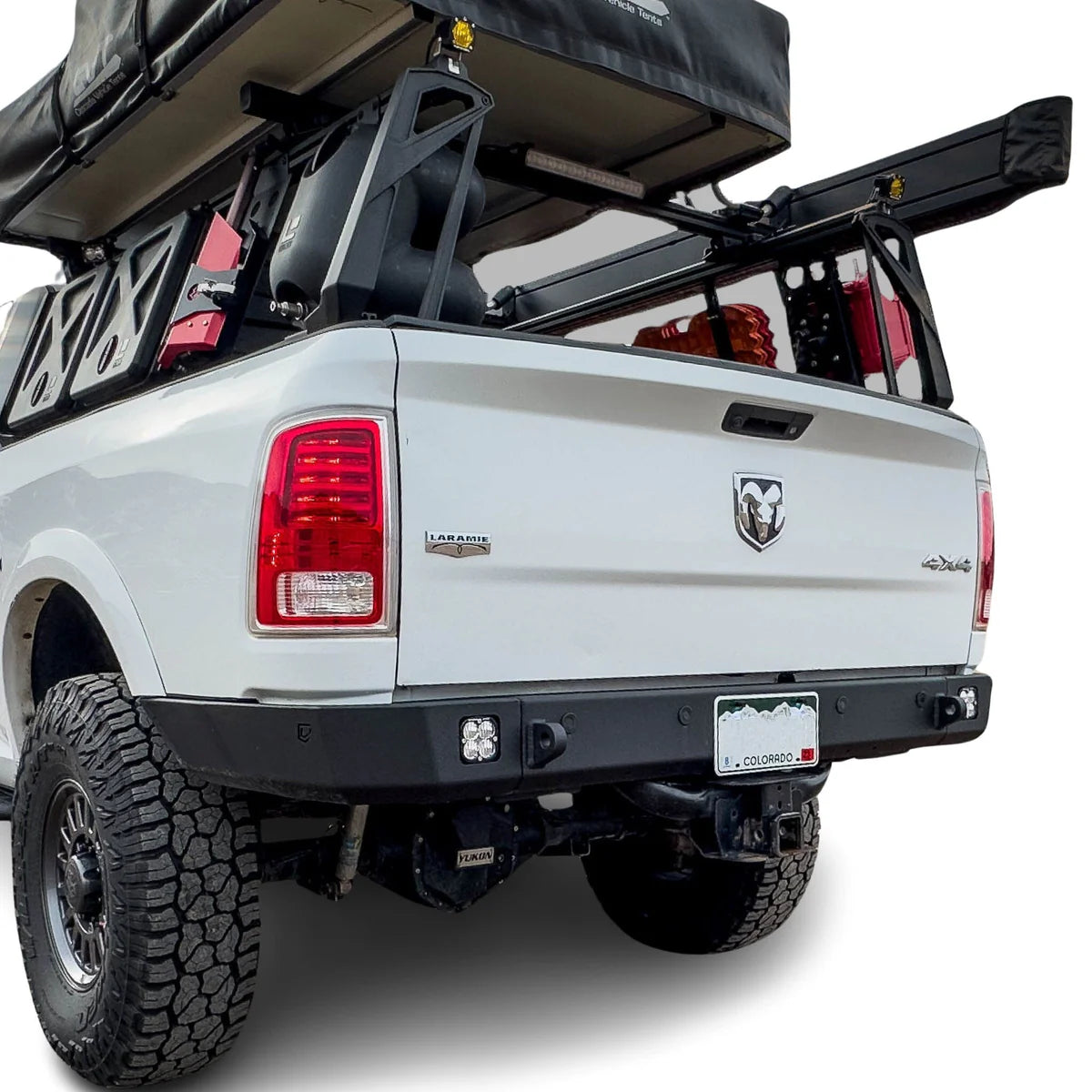 2010-2025 RAM 2500/3500 OCTANE HIGH CLEARANCE REAR BUMPER Front View