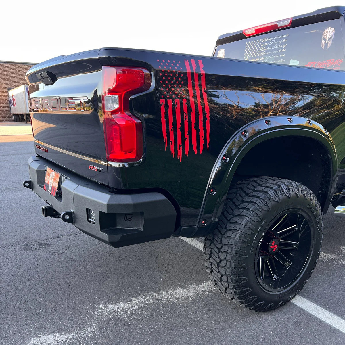 2019-2025 GMC/CHEVY 1500 ATTITUDE REAR BUMPER Front View