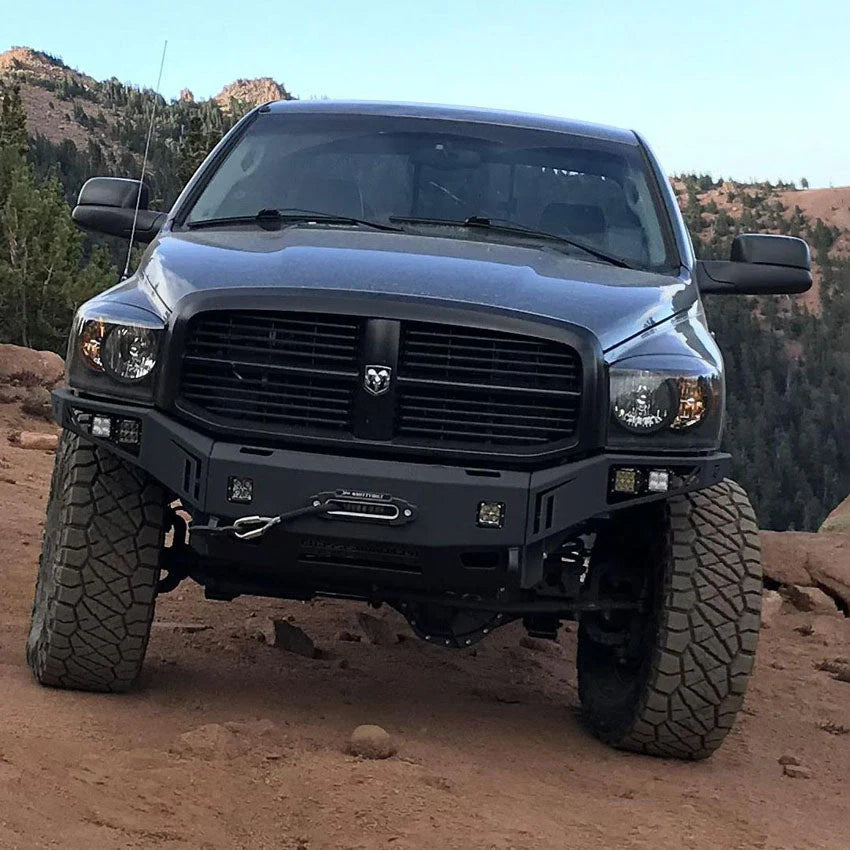 2006-2009 RAM 2500/3500 OCTANE FRONT WINCH BUMPER Front View