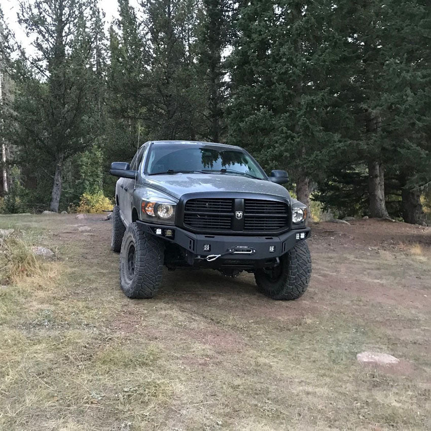 2006-2009 RAM 2500/3500 OCTANE FRONT WINCH BUMPER Front View