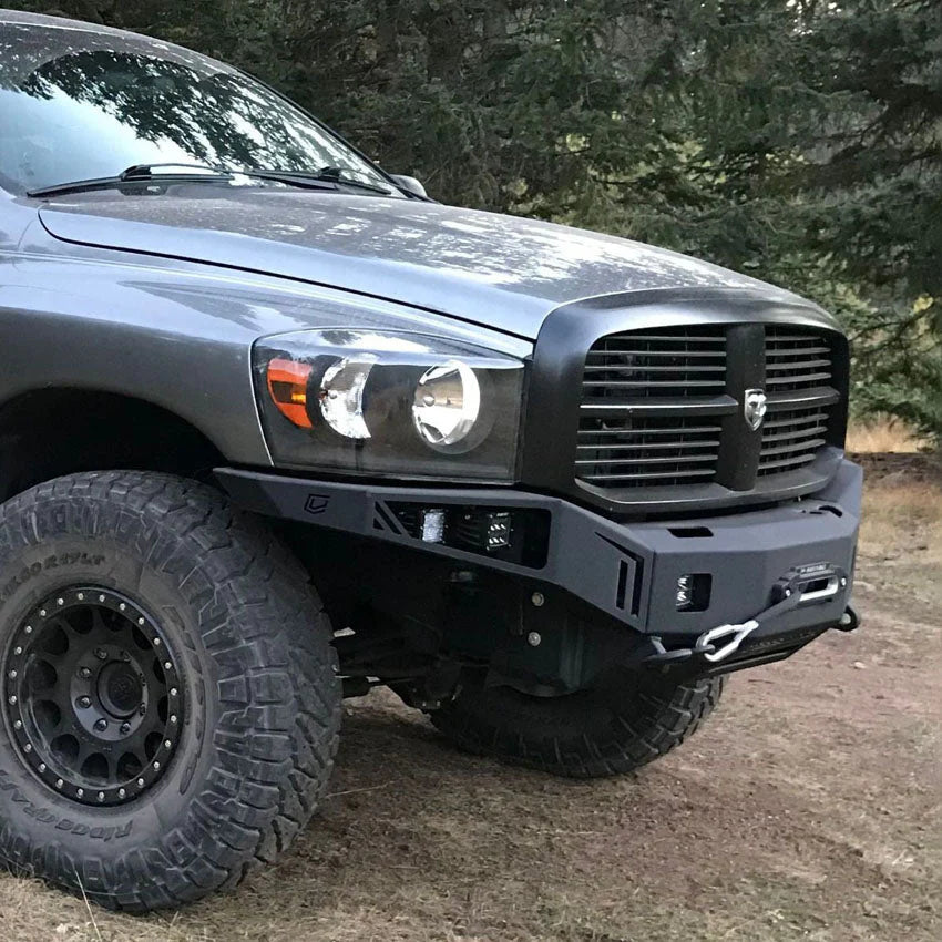 2006-2009 RAM 2500/3500 OCTANE FRONT WINCH BUMPER Front View