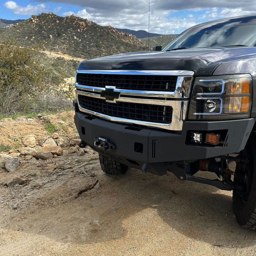 2007.5-2010 CHEVY SILVERADO 2500/3500 OCTANE WINCH BUMPER