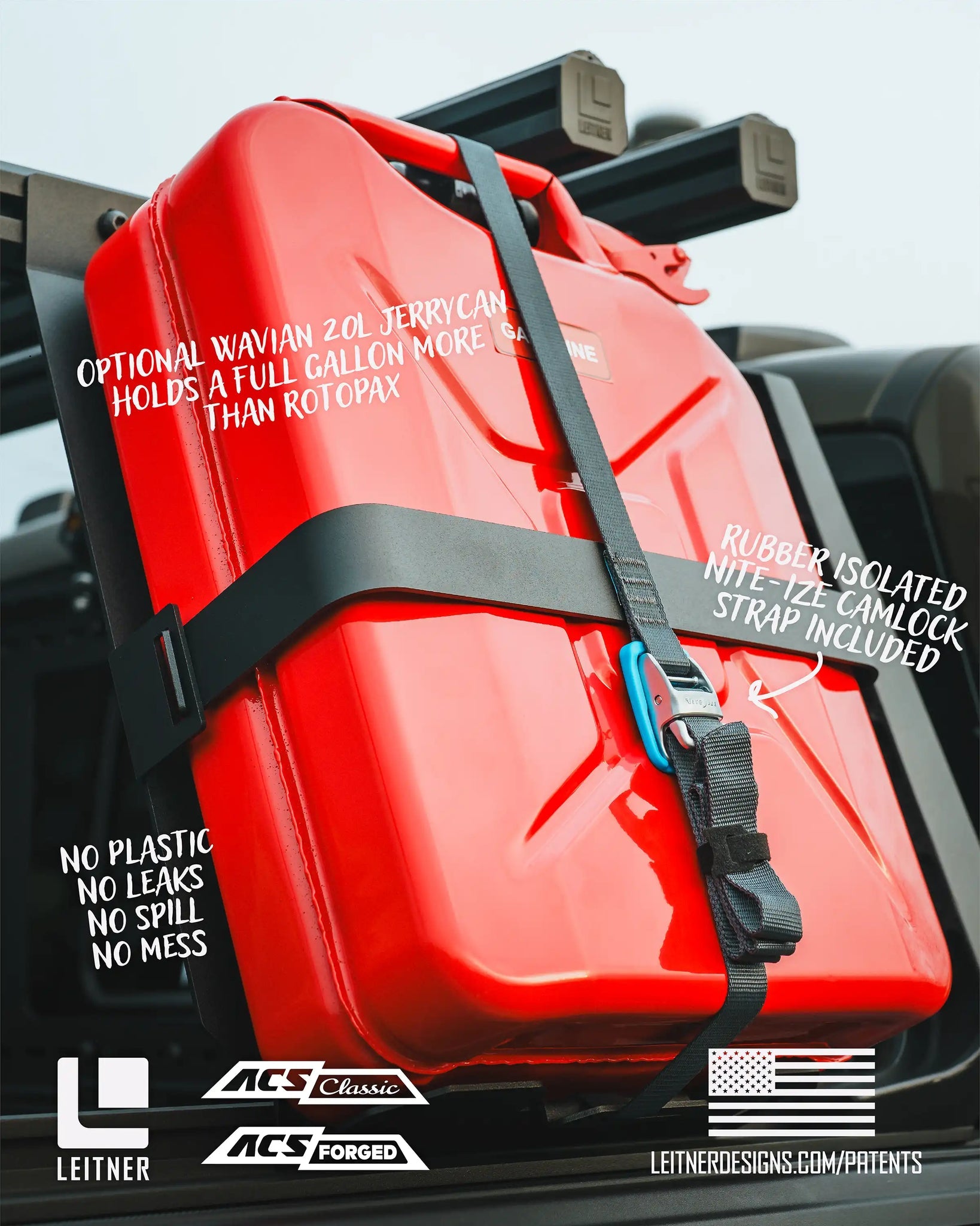 ACS FORGED - 20L JERRY CAN HOLDER