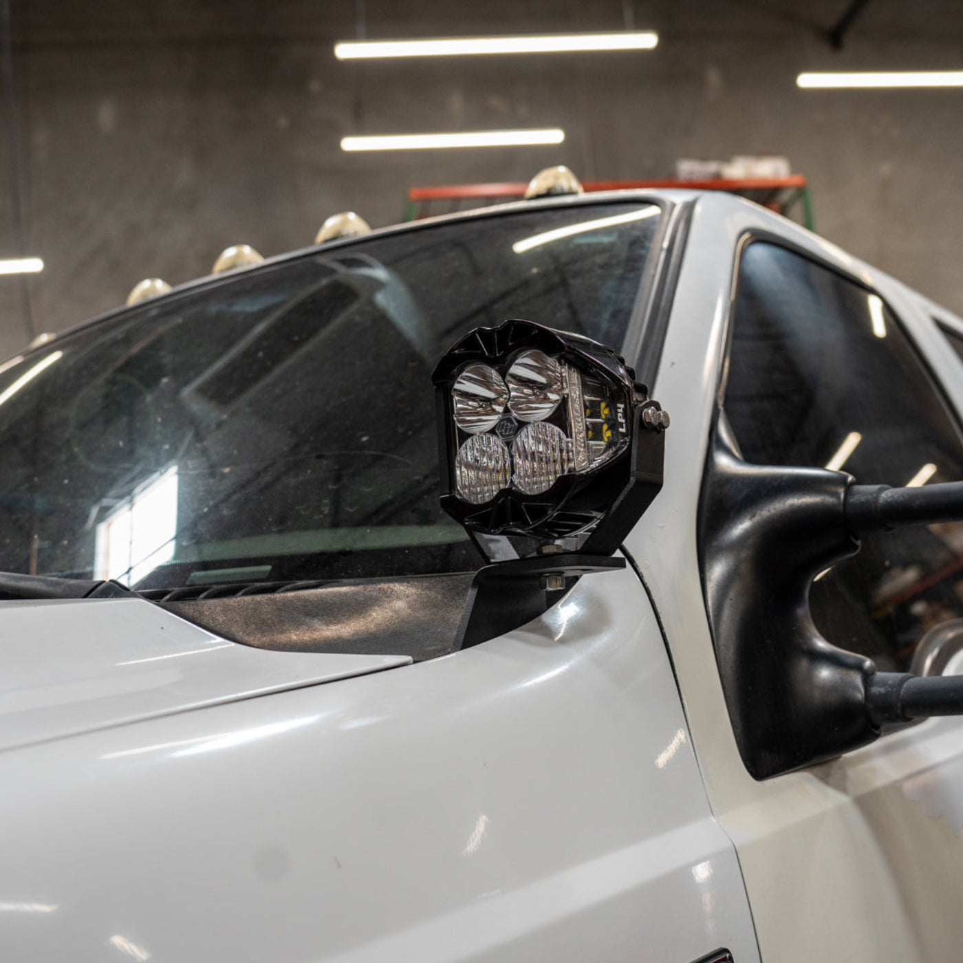 '00-05 Ford Excursion SDHQ Built A-Pillar Light Mounts installed 