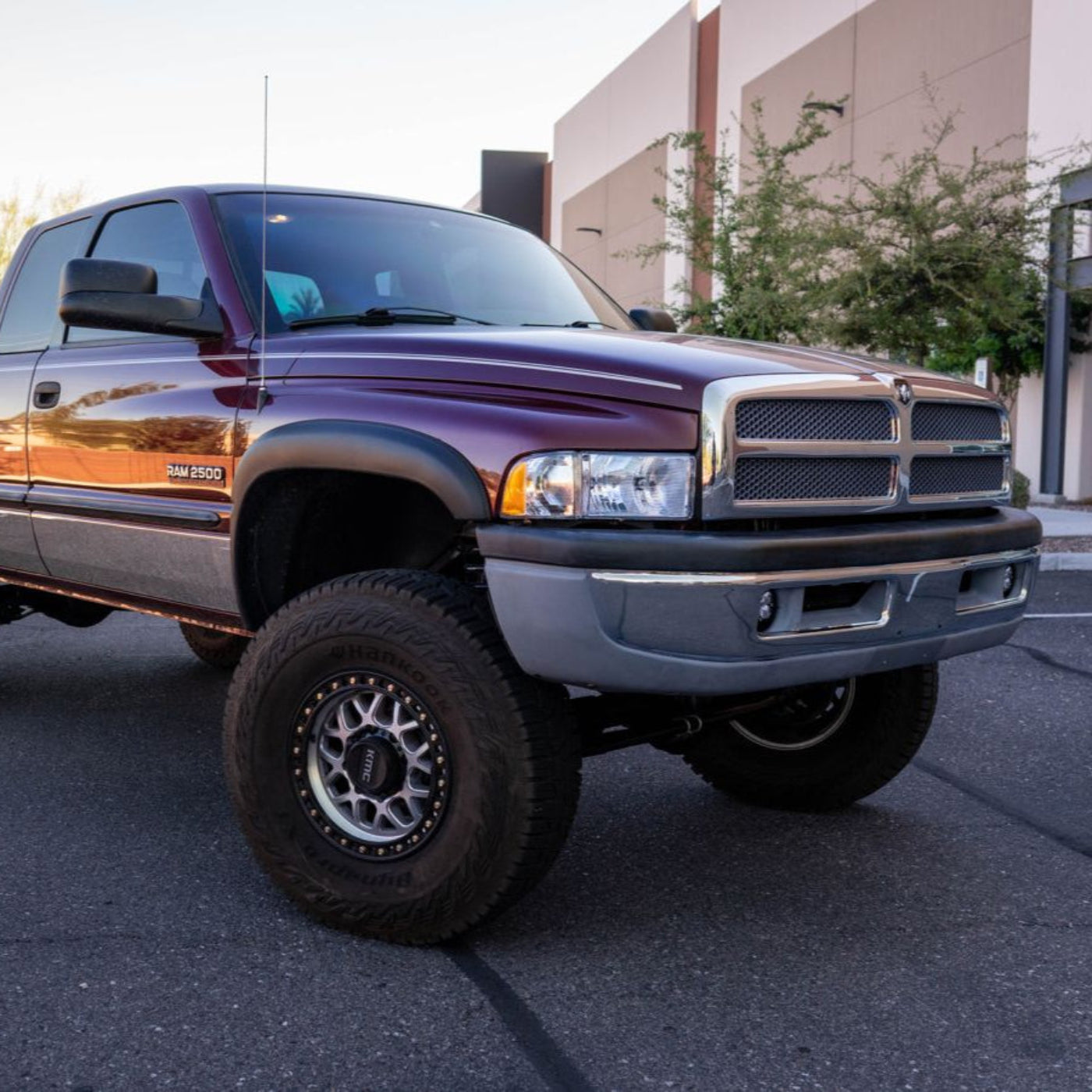 SDHQ Built '94-02 Ram 1500/2500/3500 Fog Light Mounting Kit installed 