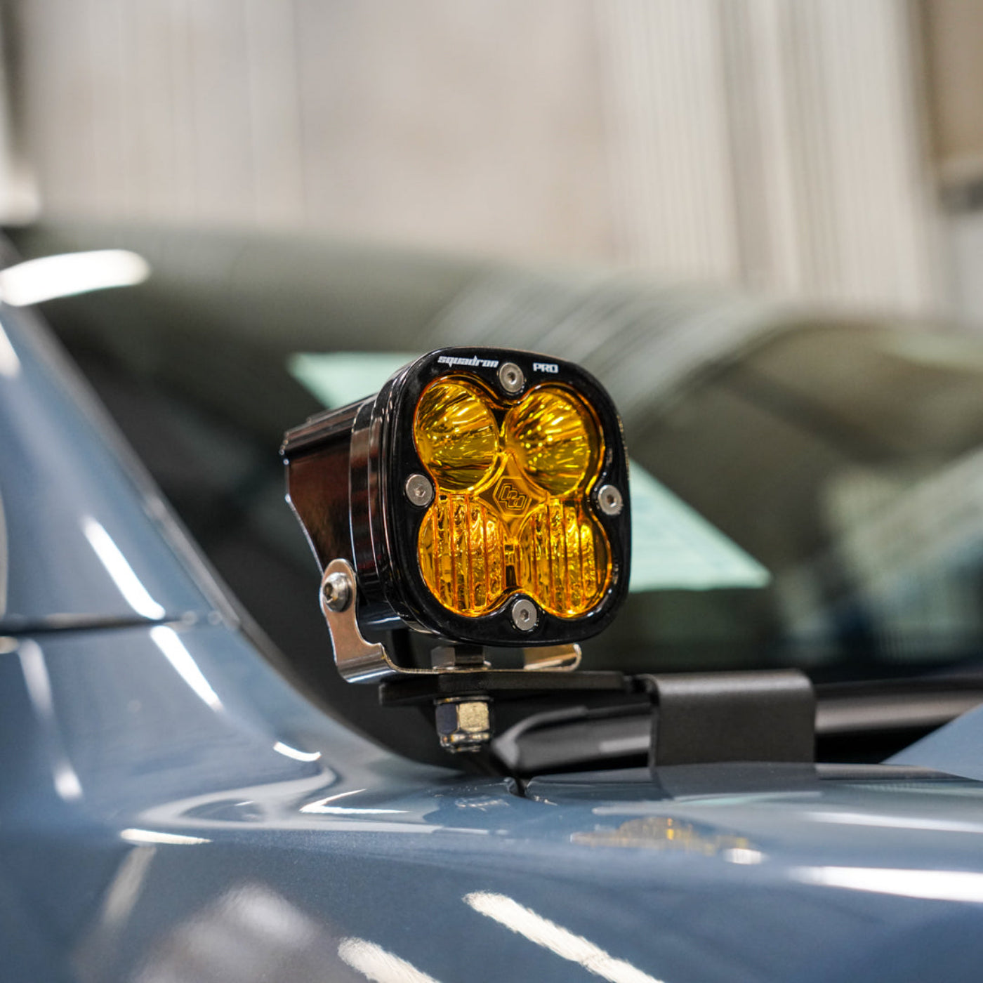 '24-25 Ford Ranger/Ranger Raptor A-Pillar Light Mounts installed 