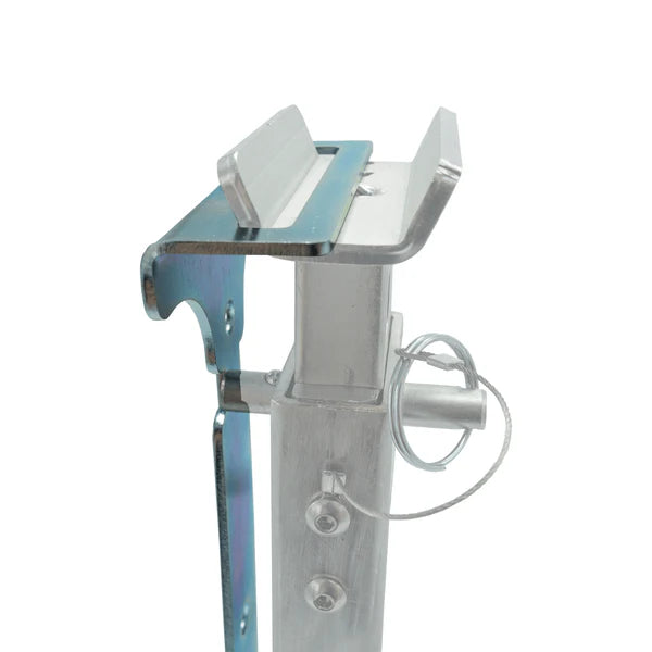 AGM | Jack Rod Mount Side View Silver