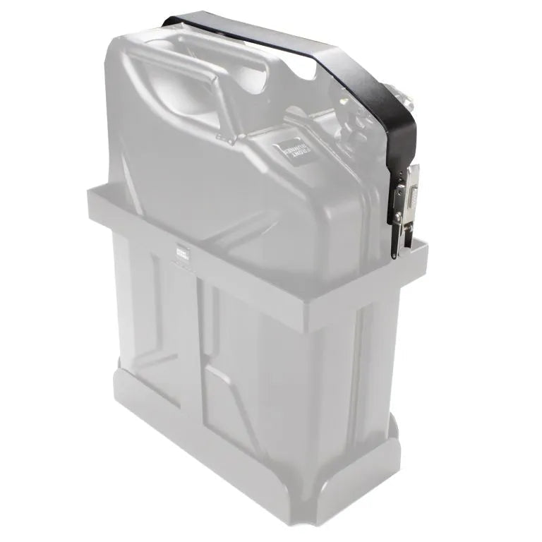 Front Runner Vertical Jerry Can Holder Spare Strap Front View