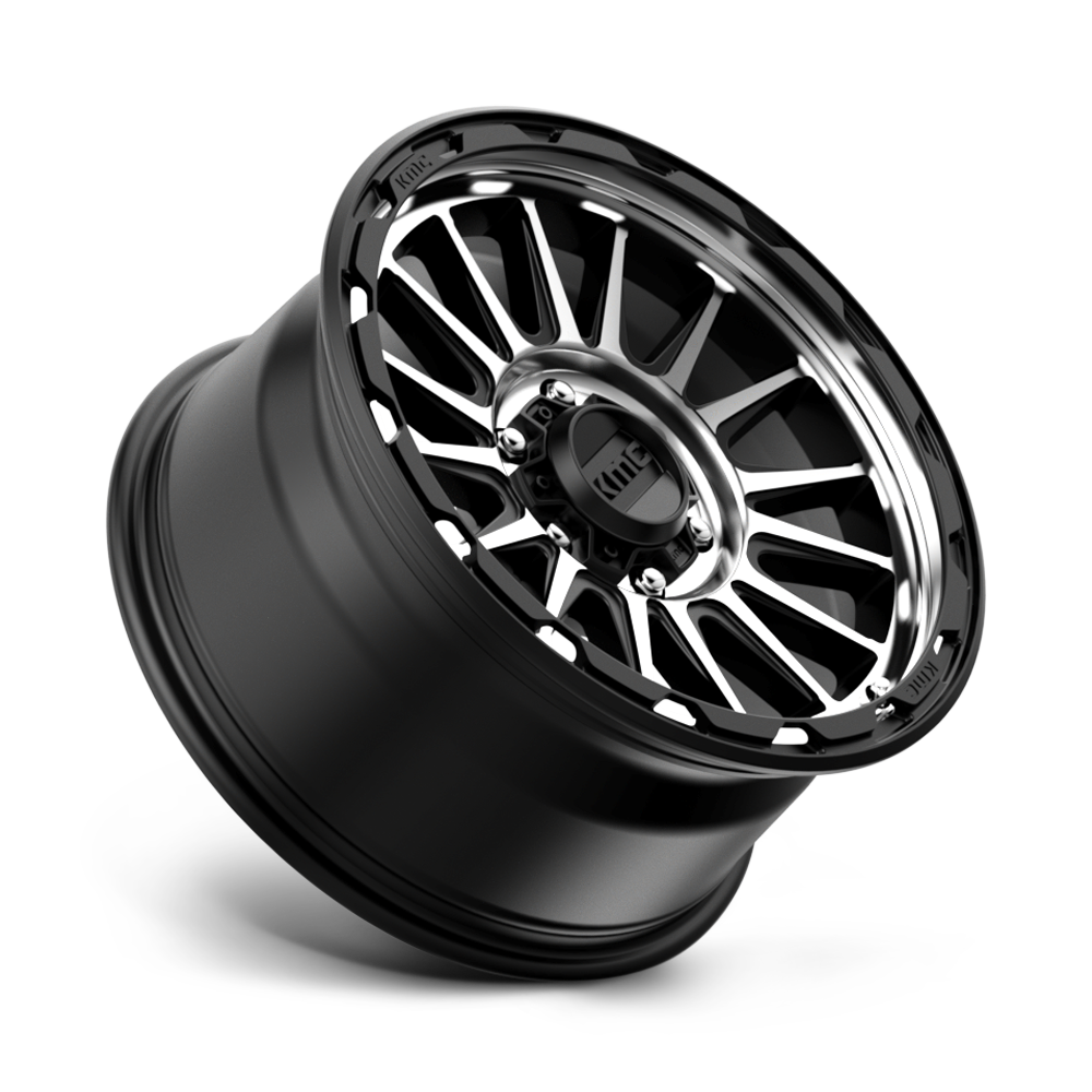 KMC WHEELS | IMPACT Front View Silver