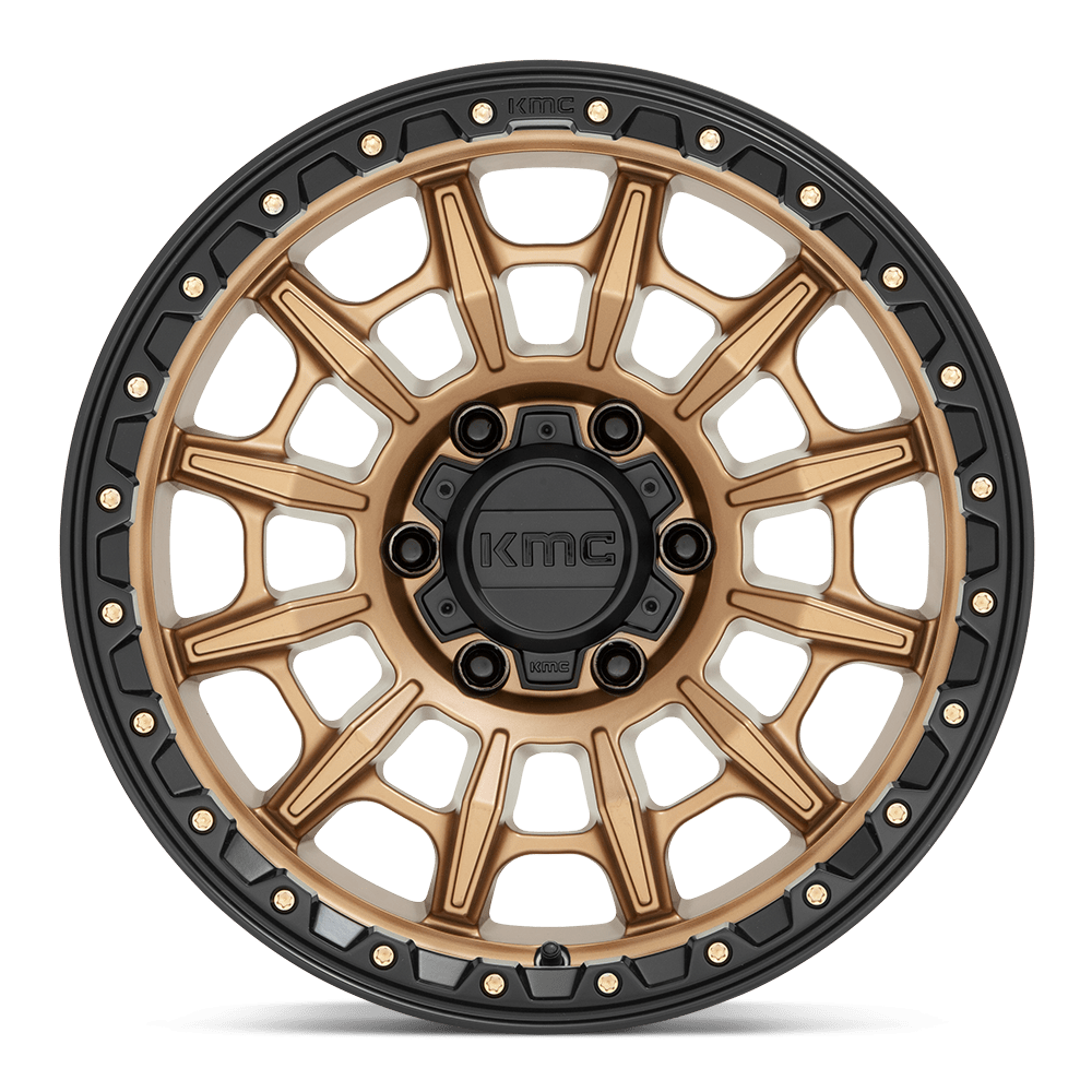 KMC WHEELS | CARNAGE Front View Bronze